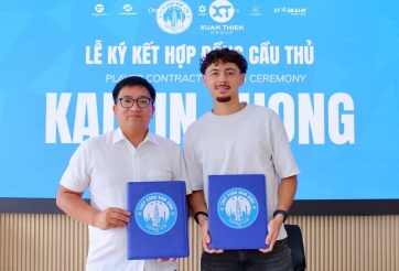 CHÍNH THỨC: Nam Định công bố tiền đạo Việt kiều Pháp cực lạ