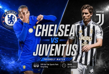 Link xem trực tiếp Chelsea vs Juventus, 18h30 hôm nay 3/8