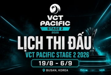Lịch thi đấu VALORANT VCT Pacific Stage 2 2026 mới nhất