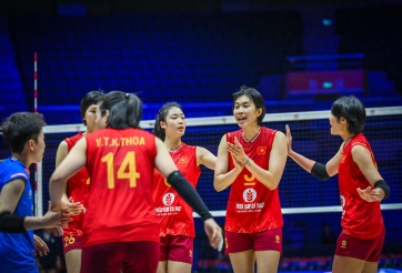 Tuyển bóng chuyền nữ Việt Nam không thể tạo nên bất ngờ trước Hàn Quốc