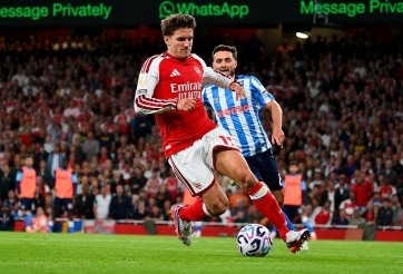 Tân binh Arsenal khiến Emirates phát cuồng ngày ra mắt Ngoại hạng Anh
