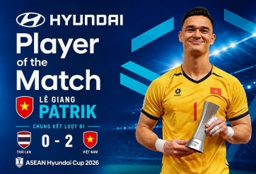 'Siêu nhân' Patrik Lê Giang gửi lời gan ruột tới CĐV khi về Mỹ Đình