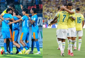 Bỏ FIFA ASEAN Cup, Ấn Độ tạo cơn sốt cực mạnh với Brazil