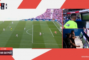 Atletico Madrid hạ Real Madrid, thẻ đỏ định đoạt derby nghẹt thở