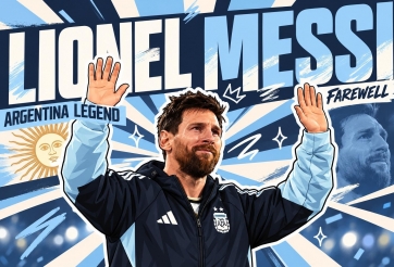 Messi nhận bằng Tiến sĩ danh dự trước trận chia tay Argentina