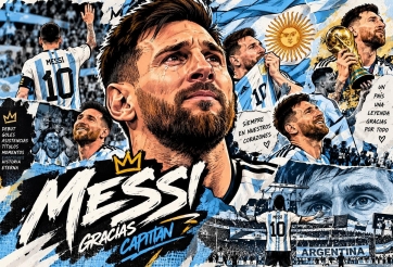 Đội trưởng Benin bất ngờ tặng quà cho vợ Messi