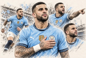 Kyle Walker: 'Không ai xóa được vinh quang của Man City'