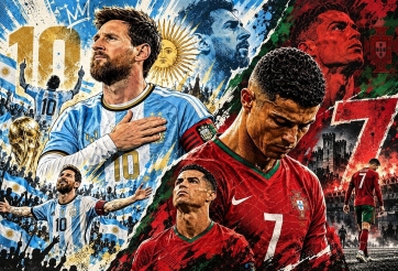 Sau màn chia tay Messi, Ronaldo nhận lời nhận xét nhói lòng từ huyền thoại
