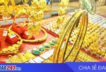 Giá vàng hôm nay sáng 18/6: Vàng thế giới lao dốc hơn 44 USD, vàng SJC đứng yên