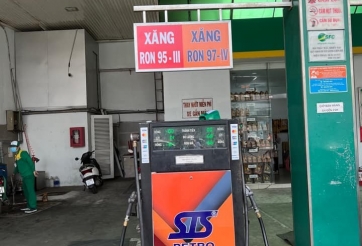 Xuất hiện cây xăng bán xăng RON 97, dành cho xe phân khối lớn, giá cao hơn RON 95
