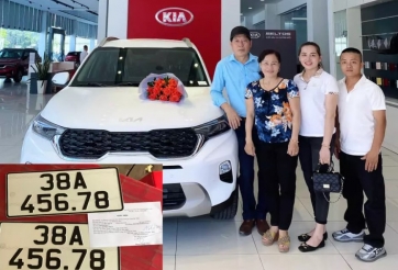 Không phải ngũ quý, Kia Sonet bốc trúng biển 'sảnh tiến' cũng được trả tới 1,7 tỷ đồng