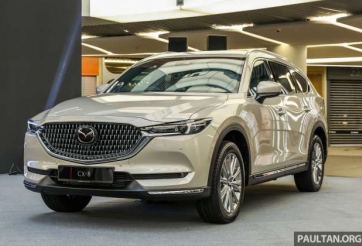 Mazda CX-8 2022 thêm phiên bản động cơ tăng áp 2.5L tại Malaysia