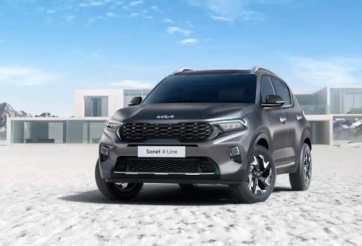 Kia Sonet X-Line 2022 chính thức được vén màn, ngoại hình 'ngầu đét', 'hăm doạ' Toyota Raize