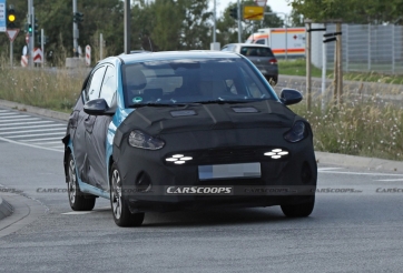 Hyundai i10 2023 xuất hiện khi đang chạy thử, để lộ chi tiết gây tò mò