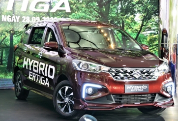 Suzuki Ertiga Hybrid 2022 chính thức ra mắt Việt Nam, giá từ 539 triệu đồng
