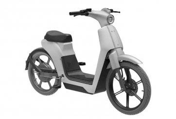 Honda Super Cub phiên bản thuần điện lộ diện, thiết kế rất lạ nhưng cũng rất quen