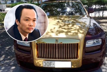 Phiên đấu giá thất bại, Rolls-Royce Ghost mạ vàng của ông Trịnh Văn Quyết 'ưu đãi' còn 9,7 tỷ đồng