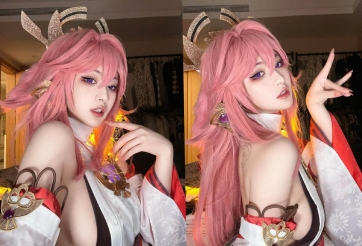 Ngắm màn cosplay Yae Miko quyến rũ từ game thủ Trung Quốc