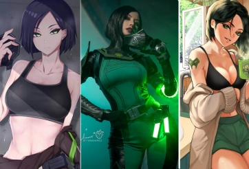 Ngắm màn cosplay đặc vụ Viper trong tựa game Valorant