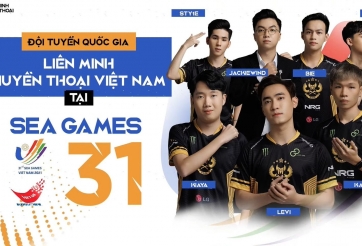 Danh sách 6 đội tuyển LMHT tham dự SEA Games 31