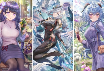 Ngắm dàn nhân vật nữ cực kỳ xinh đẹp trong Genshin Impact