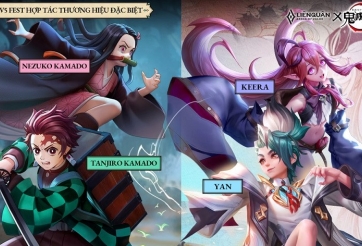 Chính thức: Liên Quân Mobile sẽ có dòng trang phục Thanh Gươm Diệt Quỷ