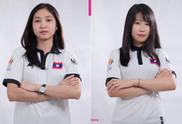 Các nữ VĐV eSports Lào dự SEA Games 31 gây ấn tượng bởi nhan sắc xinh đẹp