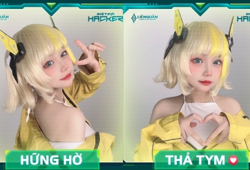 Liên Quân Mobile tung bộ ảnh cosplay Ishar hacker gián điệp cực kỳ dễ thương