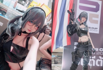 Hot girl Thái Lan cosplay nữ xạ thủ xinh đẹp tại PUBG Nations Cup 2022