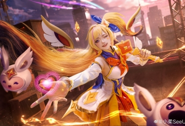 Cosplay Seraphine đẹp rạng rỡ từ coser SeeU