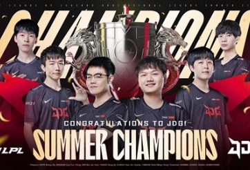 JD Gaming lên ngôi vô địch LPL Mùa Hè 2022