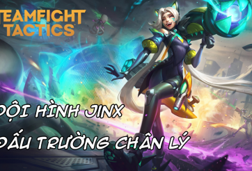 Cách chơi đội hình Jinx Siêu Thú DTCL Mùa 8