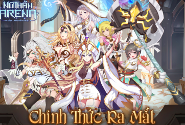 Tựa game Nữ Thần Arena chính thức ra mắt