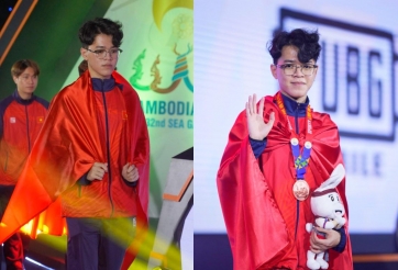 Tuyển thủ sinh năm 2002 lập cú đúp huy chương tại SEA Games 32