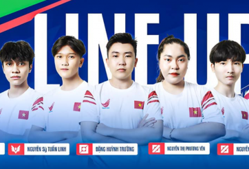 Công bố đội hình tuyển Liên Quân Mobile Việt Nam dự RDAG 2022