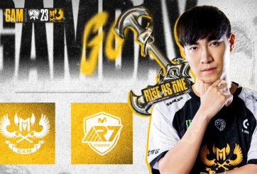 Kết quả GAM vs R7: Pentakill cho Slayder