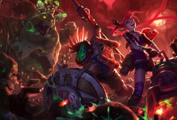 Cách chơi đội hình Jinx Punk DTCL Mùa 10 Tái Hiện