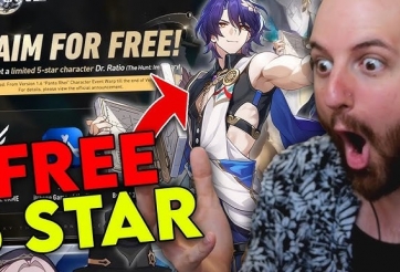 HSR tặng miễn phí nhân vật 5 sao, fan Genshin nhìn chỉ biết ước