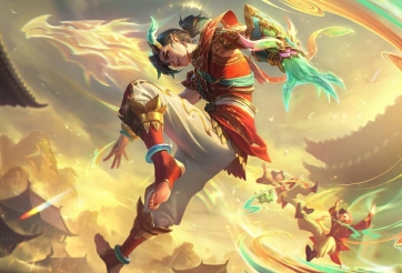 Khám phá lối chơi Ezreal Ngọn Lửa Hắc Hóa
