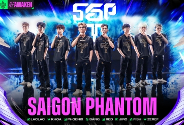 Đội hình Saigon Phantom tham dự ĐTDV Mùa Xuân 2024