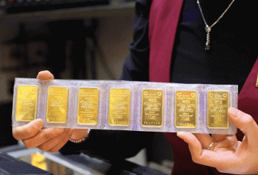 Giá vàng hôm nay trưa 26/4: Đồng loạt tăng