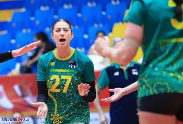 ĐT bóng chuyền nữ Australia thua trắng tại VTV Cup 2025