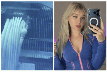 Máy tính của streamer bốc cháy khi đang chơi game