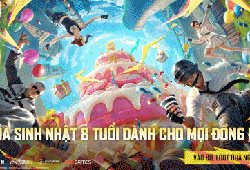 PUBG Mobile mừng sinh nhật 8 tuổi