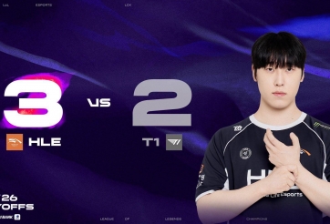 HLE ngược dòng hạ T1 3-2: Màn reverse sweep khiến Faker và đồng đội rơi xuống nhánh thua