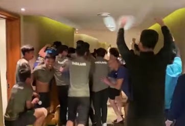 VIDEO: Thái Lan ăn mừng 'như vô địch' sau thắng lợi của Lào