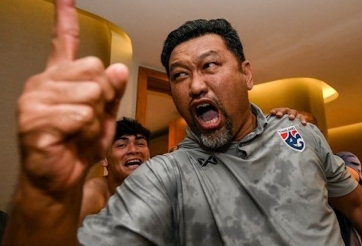 Phải nhờ Lào 'cứu vớt', HLV Thái Lan vẫn hài lòng