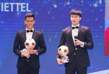 Hoàng Đức lần đầu tiên giành Quả bóng Vàng Việt Nam 2021