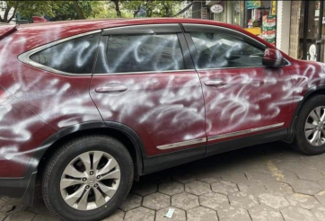 Vụ Honda CR-V bị phun sơn ở Hải Phòng: Mức phạt nào cho xứng đáng?