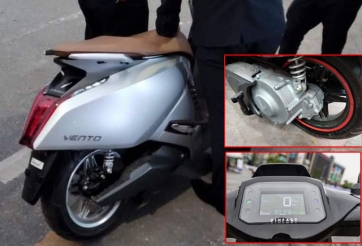 Lộ diện VinFast Vento – mẫu xe máy điện mới tinh của VinFast sắp ra mắt